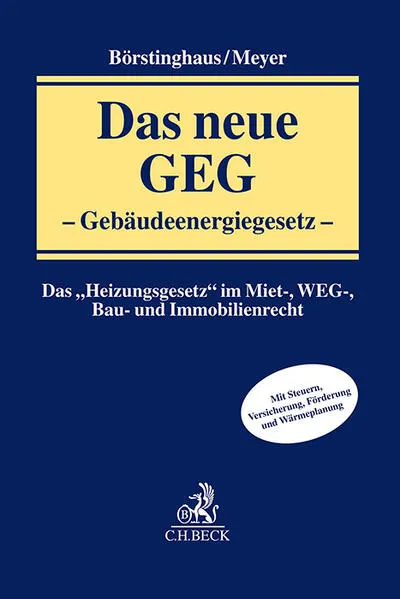 Cover: Das neue GEG - Gebäudeenergiegesetz