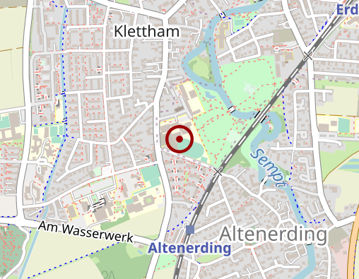 Position: Landkreisbibliothek - im Gymnasium Erding