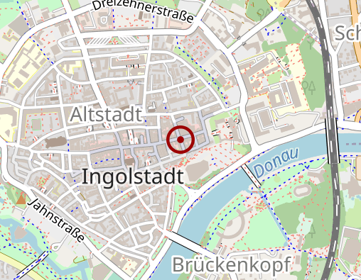 Position: Stadtbücherei Ingolstadt - Schulmedienzentrale (SMZ) Schulbibliothekarische Arbeitsstelle (SBA) + Stadtbild