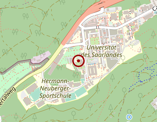 Position: Saarl. Univ.- u. Landesbibliothek - Universität des Saarlandes - Campus Gebäude B1 2