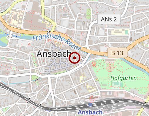 Position: Staatliche Bibliothek Ansbach - Schlossbibliothek