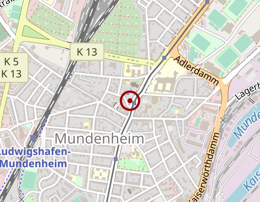 Position: Stadtteilbibliothek Mundenheim