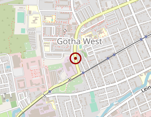 Position: Stadtbibliothek "Heinrich Heine" - Zweigbibliothek - Stadtteilbibliothek Gotha-West