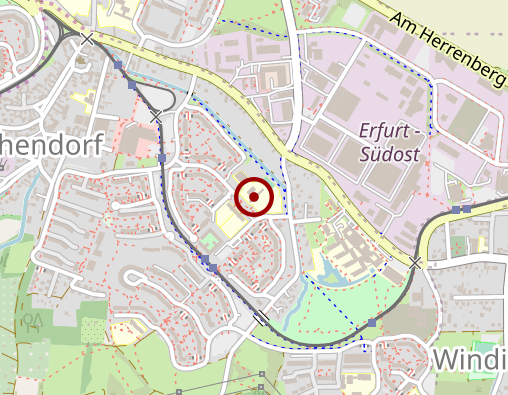 Position: Stadt- und Regionalbibliothek - Bibliothek Drosselberg (in der Grundschule 25, Haupteingang)