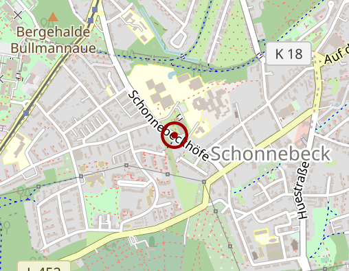 Position: Stadtteilbibliothek Schonnebeck - Gustav-Heinemann-Gesamtschule