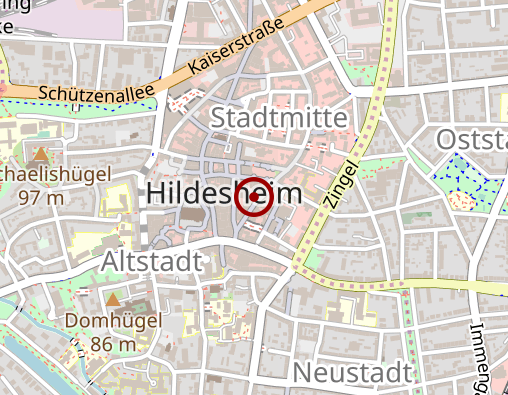 Position: Stadtbibliothek Hildesheim - (Judenstrasse 1)