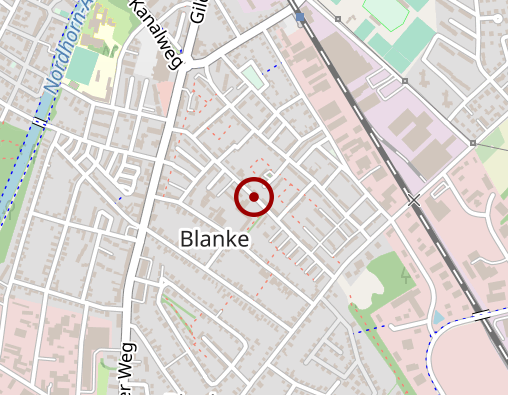 Position: Zweigstelle Blanke (Hintereingang Grundschule Blanke)
