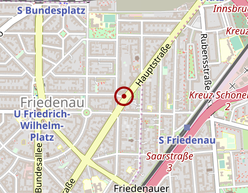 Position: Stadtbibliothek Tempelhof-Schöneberg - Stadtteilbibliothek Friedenau - Gerhart-Hauptmann-Bibliothek