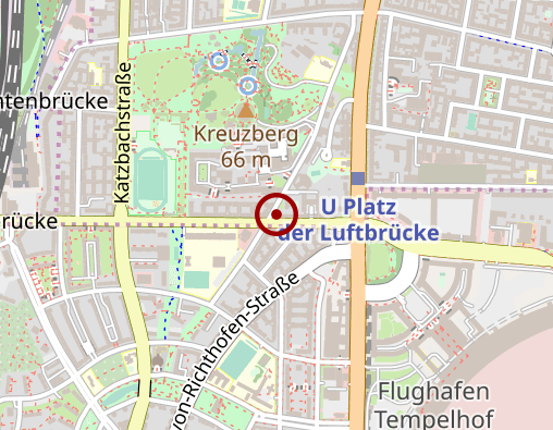 Position: Stadtbibliothek Friedrichshain-Kreuzberg - Stadtteilbibliothek Dudenstraße - Friedrich-von-Raumer- Bibliothek