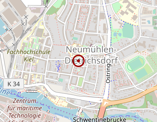 Position: Stadtbücherei Kiel - Stadtteilbücherei Dietrichsdorf