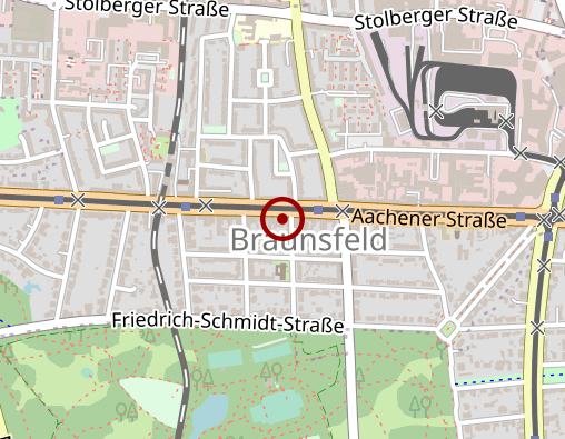 Position: Buchhandlung in Braunsfeld