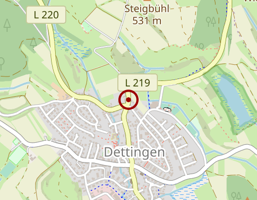 Position: Bushaltestelle Ringstraße