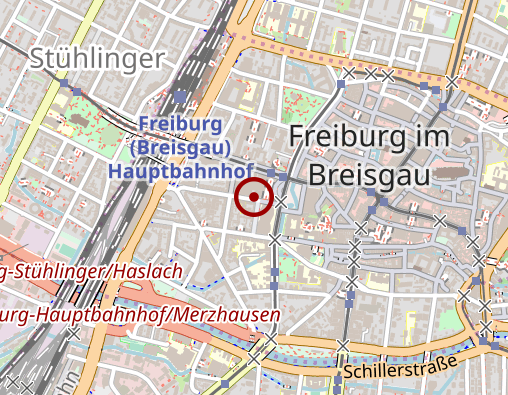 Position: Bücherzelle FR-Stadttheater