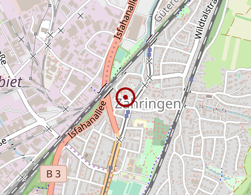 Position: Kleiner fahrbarer Bücherschrank