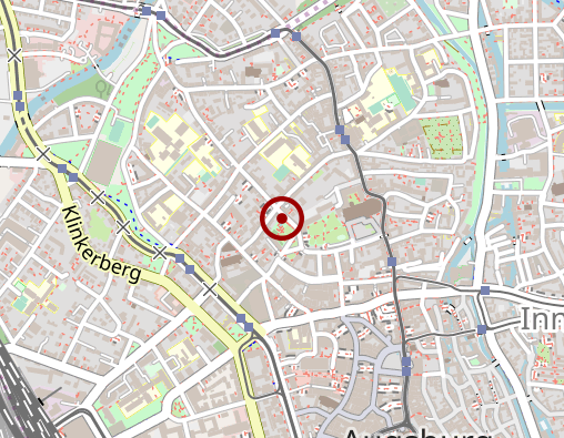 Position: Bücherschrank Augsburg Hofgarten