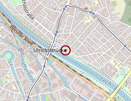 Position: Bücherschrank an der Floßlände