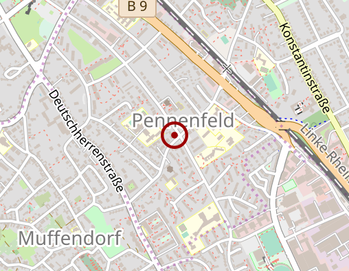 Position: Bücherschrank Bonn Kreuzung