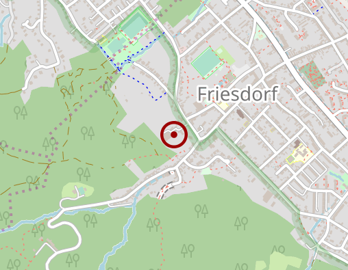 Position: Bücherschrank im Leyenhof, links vorbei am Laden auf dem Weg zu den Ziegen.