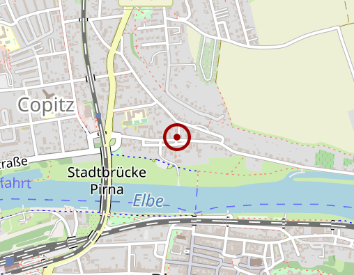 Position: Offener Bücherschrank am Fleischerei