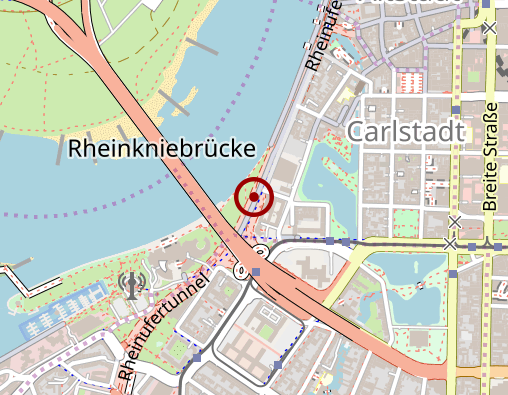 Position: Bücherschrank D-Uferpromenade