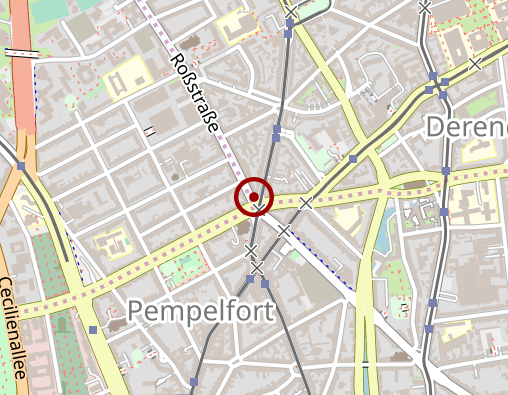 Position: Bücherschrank D-Roßstraße