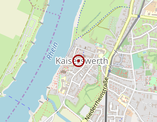 Position: offener Schrank