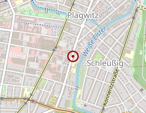 Position: Tauschschrank Erich-Zeigner-Allee 75