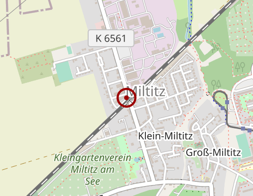 Position: Bücherzelle Heimatverein Miltitz