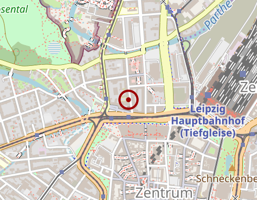 Position: VHS Leipzig Erste Etage links am Ende des Ganges