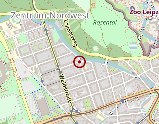 Position: Offener Bücherschrank am Liviaplatz