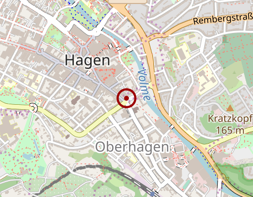 Position: Tauschregal beim Schuhgeschäft