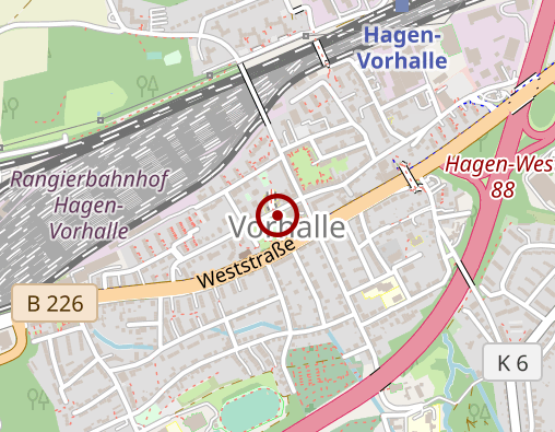 Position: Schrank am Europaplatz Vorhalle neben Kiosk