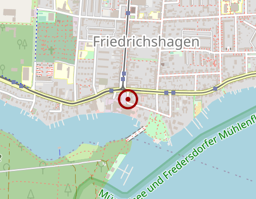 Position: Bücherschrank am Bierstübl