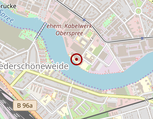 Position: Bücherschrank HTW Mensa Wilhelminenhof