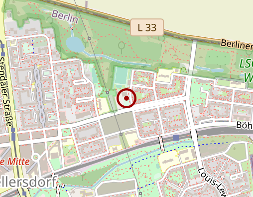 Position: Bücherscheune im Tierhof Hellersdorf