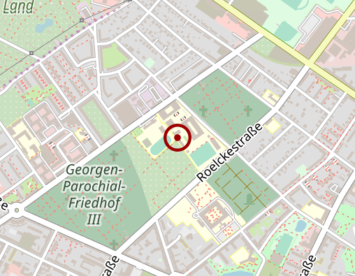 Position: Telefonzelle auf der Gemeinschaftsfläche in der KGA