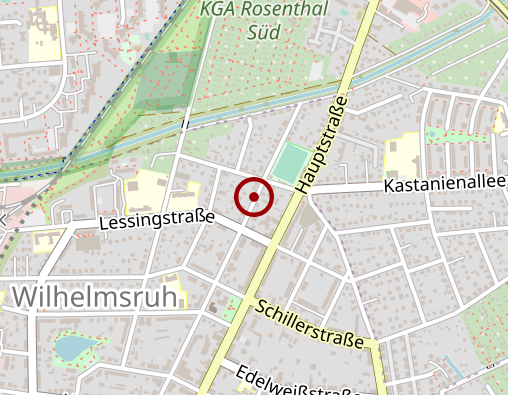 Position: Bücherschrank am Privatzaun Hielscher Str. 52