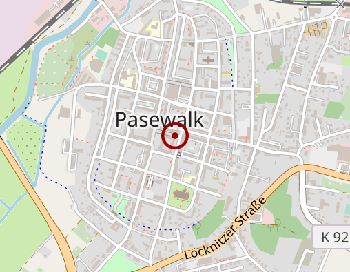 Position: Bücher-Telefonzelle am Neuen Markt