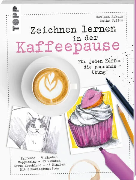 Cover: Zeichnen lernen in der Kaffeepause