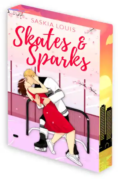 Cover: Skates & Sparks: Spicy Hockey Romance