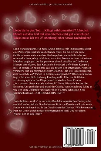 Cover: Nebelsphäre - rastlos (Kiel-Reihe, Band 3)