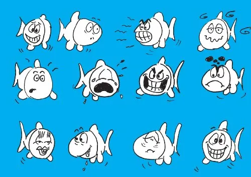 Cover: Das wahre Buch der Fische: Cartoons