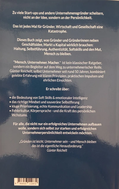 Cover: Mensch. Unternehmer. Macher.