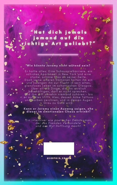 Cover: Coming of Rage: Poetisch-tragischer New Adult mit queerem Slowburn und authentischer Mental-Health-Repräsentation!