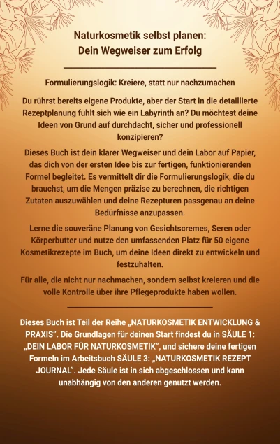 Cover: Naturkosmetik Entwicklung & Praxis / Naturkosmetik entwickeln Säule 2