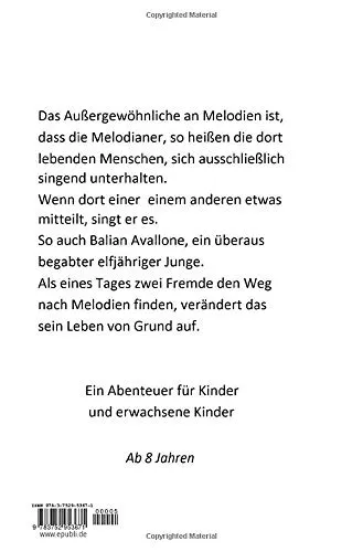 Cover: Melodien: Ein Abenteuer für Kinder