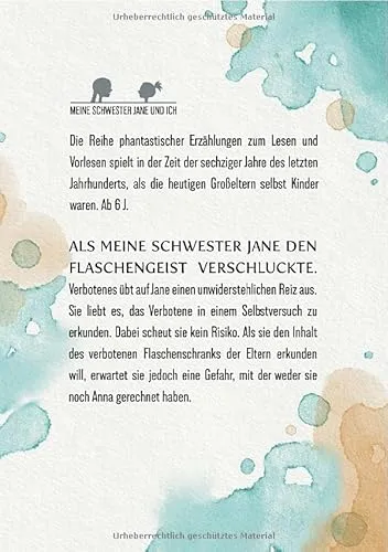 Cover: Als meine Schwester Jane den Flaschengeist verschluckte