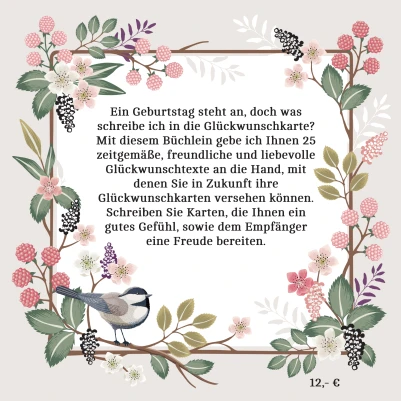 Cover: Herzliche Glückwünsche zum Geburtstag