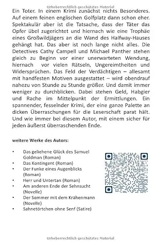 Cover: Der Tote von Alston Hills