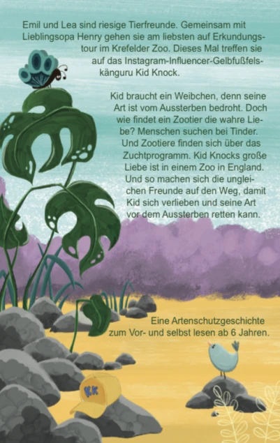 Cover: Das Gelbfußfelskänguru